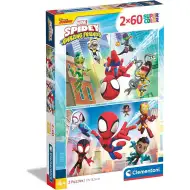 Disney Spidey 2x60 dílků Supercolor puzzle - Clementoni