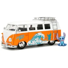 Disney Stitch – 1961 Volkswagen autobus s figurkou Stitche 1/24 - Jada Toys obrázek 3