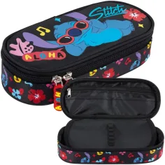 Disney Stitch Aloha černé oválné pouzdro na pera PC01 23x9,5x6 cm obrázek 3