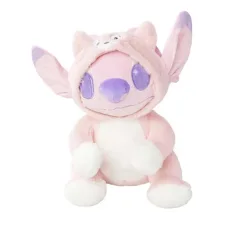 Disney Stitch Angel plyšová figurka v liščím kostýmu, 25 cm - Simba Toys