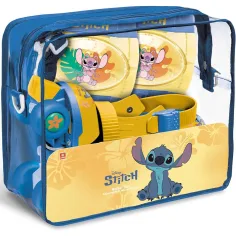 Disney Stitch kolečkové brusle s ochranným vybavením, velikost 22–29 - Mondo Toys