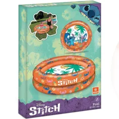 Disney Stitch nafukovací bazén se 2 kruhy 100 cm - Mondo Toys