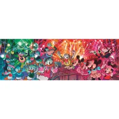 Disney klasiky - Mickey Mouse disco 1000 dílků panorama puzzle - Clementoni obrázek 2