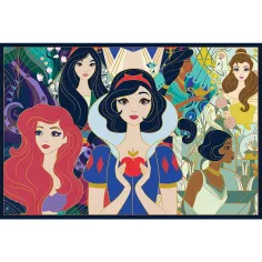 Disney okouzlující princezny 2x200dílné puzzle - Trefl obrázek 3
