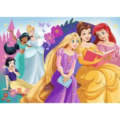 Disney princezny 100dílné třpytivé puzzle - Trefl obrázek 2