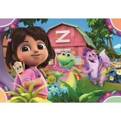 Dora průzkumnice 2x20dílné Supercolor puzzle - Clementoni obrázek 2