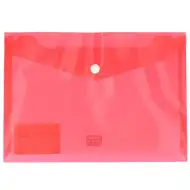 Duch: Červená průhledná dokumentová složka ve formátu A5