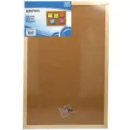 Duch: Hnědá korková tabule 40x60 cm