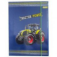 Duch: Modrá páková deska A4 s gumou