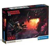 Dungeons &amp; Dragons – Dračí boj 1000 dílků puzzle s plakátem - Clementoni