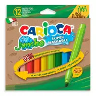 Eco Family Jumbo 12 ks sada fixů 6 mm - Carioca