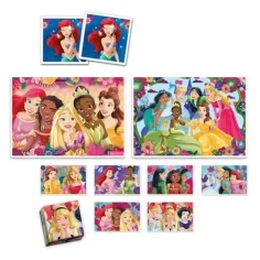 Edukit: Disney Princezny 4 v 1 sbírka her - Clementoni obrázek 2