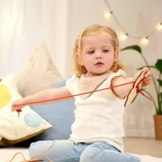 Eichhorn: Zvířecí navlékací dřevěná hračka - Simba Toys obrázek 4
