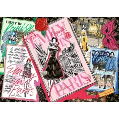 Emily v Paříži: Módní magazíny 1000dílné puzzle - Trefl obrázek 2