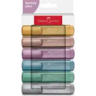 Faber-Castell: 1546 Kovový 6ks set zvýrazňovačů