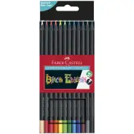 Faber-Castell: Black Edition barevné tužky sada 12 ks