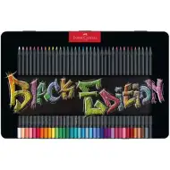 Faber-Castell: Black Edition barevné tužky, sada 36 kusů v kovové krabičce