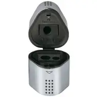 Faber-Castell: Grip s úložištěm trojitý ořezávátko stříbrné