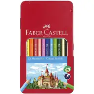 Faber-Castell: Sada barevných tužek 12 kusů v kovové krabici