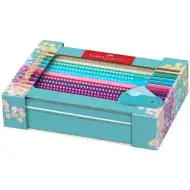 Faber-Castell: Sparkle sada barevných tužek – 20 kusů v kovové dárkové krabičce