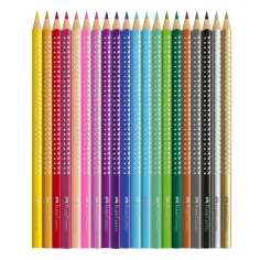 Faber-Castell: Sparkle sada barevných tužek – 20 kusů v kovové dárkové krabičce obrázek 3