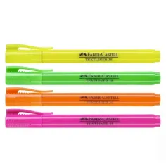 Faber-Castell: Textliner 38 Sada zvýrazňovačů s fluorescenčními barvami, 4 kusy v balení obrázek 2