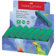Faber-Castell: Trojúhelníková guma s motivem dinosaura 1 ks