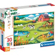 Farma zvířat 30 dílků Supercolor puzzle - Clementoni