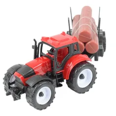 Farmer Truck: Sada farmářských traktorů s přívěsem, 3 kusy, 28 cm obrázek 4