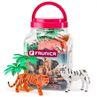 Faunica: Sada divokých zvířat v kbelíku - Woodyland