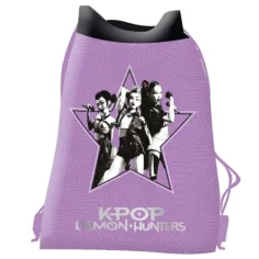Fialový sportovní vak K-pop lovců démonů