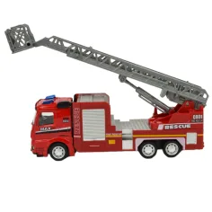 Fire Rescue: Požární nákladní auto na kolech se světlem a zvukem v různých variantách 19cm 1ks obrázek 14