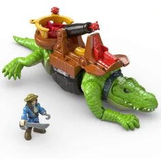 Fisher-Price: Imaginext krokodýl a kapitán Hook hračkový set - Mattel obrázek 3