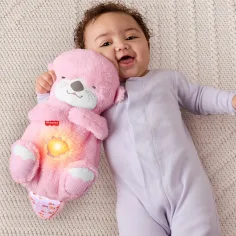 Fisher-Price: Růžová spící vydra s funkcemi - Mattel obrázek 2