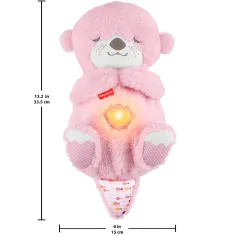 Fisher-Price: Růžová spící vydra s funkcemi - Mattel obrázek 3