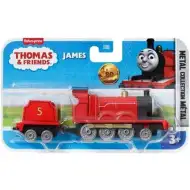 Fisher-Price: Tomáš a jeho přátelé – lokomotiva James s vagónkem – Mattel