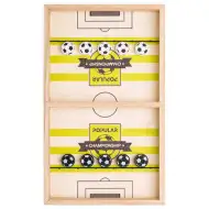 Fotbalový Sling Puck dřevěná zručnostní společenská hra - Woodyland