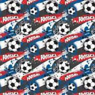 Fotbalový balicí papír 100x70 cm