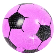 Gumový míč s fotbalovým vzorem v několika barevných variantách, 23 cm obrázek 4