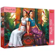 Frida Kahlo Dvě tváře jedna duše 1000dílné Prémium plus kvalitní puzzle - Trefl