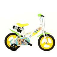 Furry Fun dětské kolo s pejsky a kočičkami, velikost 12 – Dino Bikes