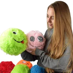 Fuzzy Monsters chlupaté plyšové koule v různých variantách 23cm obrázek 6