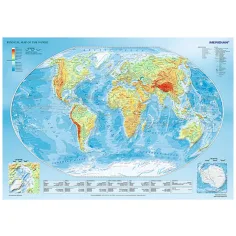 Fyzická mapa Země 1000 kusů Puzzle - Trefl obrázek 2