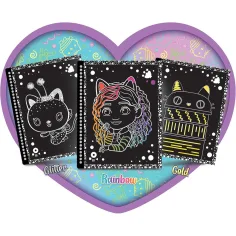 Gabi domeček Pawtastic kreativní sada na škrábání obrázků 44 stran - Lisciani obrázek 3