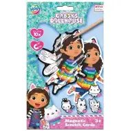 Gabi domeček obrázkové škrabací magnetky na lednici – kreativní sada 10 ks