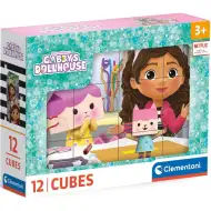 Gabi domeček pro panenky 12ks pohádkové kostky - Clementoni