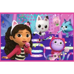 Gabi domeček pro panenky hra s Gabi 2x24dílné puzzle - Trefl obrázek 3