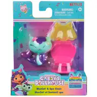 Gabiin domeček pro panenky: Kouzelná lázeňská židle pro mořskou kočku - herní set od Spin Master