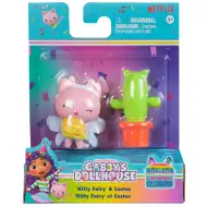 Gabiin domeček pro panenky: Víla kočička a její kaktus herní sada - Spin Master