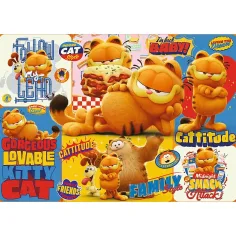 Garfieldova dobrodružství 1000dílné puzzle - Trefl obrázek 2